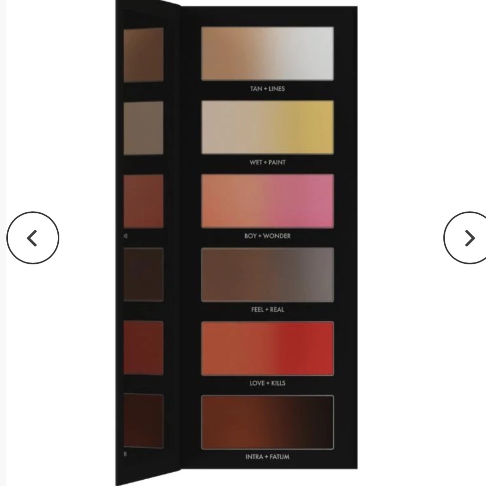 NIB Hindash Beautopsy Pressed Pigment Palette
